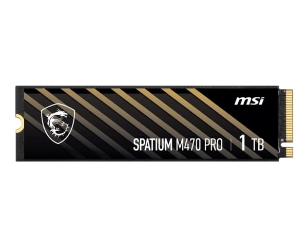 MSI SPATIUM M470 PRO - SSD - 2 TB - inbyggd - M.2 2280 - PCIe 4.0 x4 (NVMe)