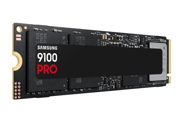 Samsung 9100 PRO MZ-VAP2T0 - SSD - krypterat - 2 TB - inbyggd - M.2 2280 - PCI Express 5.0 x4 (NVMe) - 256 bitars AES - TCG Opal Encryption 2.0 - sva