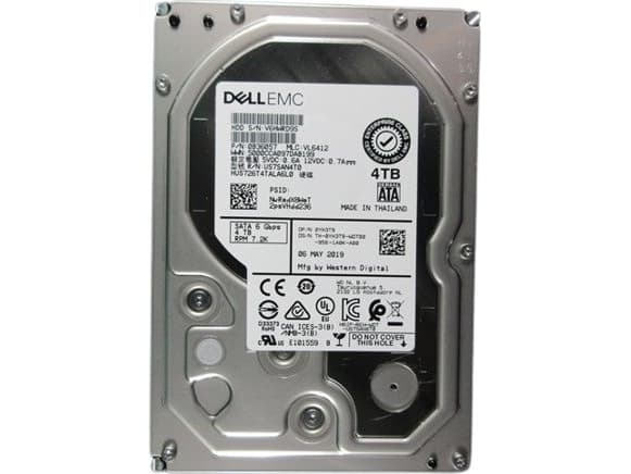DELL 400-BRCS, 4 TB, 7200 RPM, 3.5", Serial ATA III