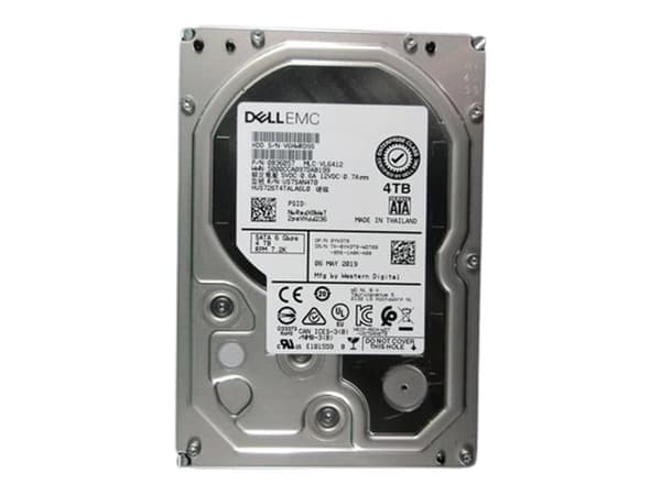 Dell - Customer Kit - harddisk - 4 TB - 512n - intern - 3.5" - SATA 6Gb/s - 7200 rpm