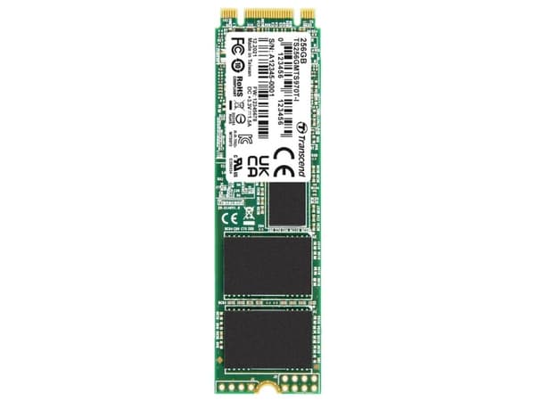 Transcend 256 Gt Intern M.2 SATA SSD 2280 TS256GMTS970TI-VS1 (sisäinen M.2 SATA SSD 2280)