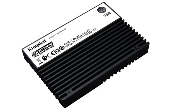 Kingston Technology 15.36TB DC3000ME U.2 PCIe 5.0 NVMe TCG Opal Enterprise SSD, 15.4 TB, U.2, 14000 MB/s