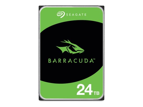 Seagate Barracuda ST24000DM001 - Hårddisk - 24 TB - inbyggd - 3.5" - SATA 6Gb/s - 7200 rpm - buffert: 512 MB