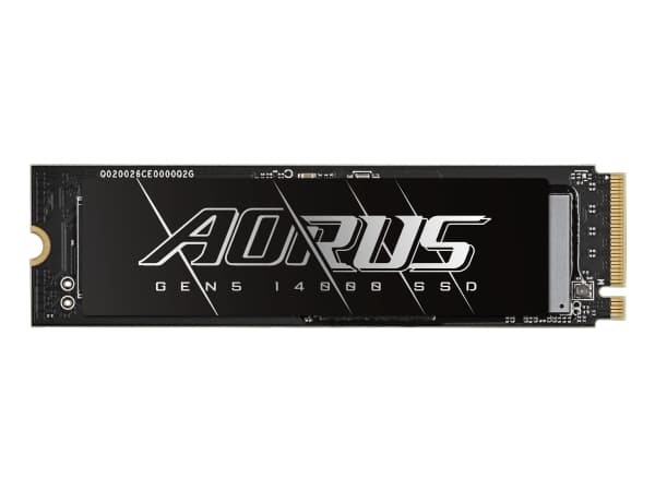 AORUS Gen5 14000 - SSD - 4 TB - inbyggd - M.2 2280 - PCI Express 5.0 x4 (NVMe) - buffert: 8 GB