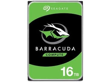 Seagate Barracuda ST16000DM001 - Festplatte - 16 TB - intern - 3.5 in (8.9 cm) - SATA 6Gb/s - 7200 rpm - Puffer: 512 MB