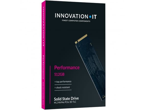 Innovation IT M.2 512GB Performance NVMe PCIe 3.0 x 4 bulk (00-512111S)