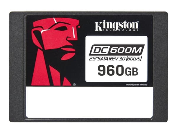 Kingston DC600M - SSD - 960 GB - inbyggd - 2.5" - SATA 6Gb/s