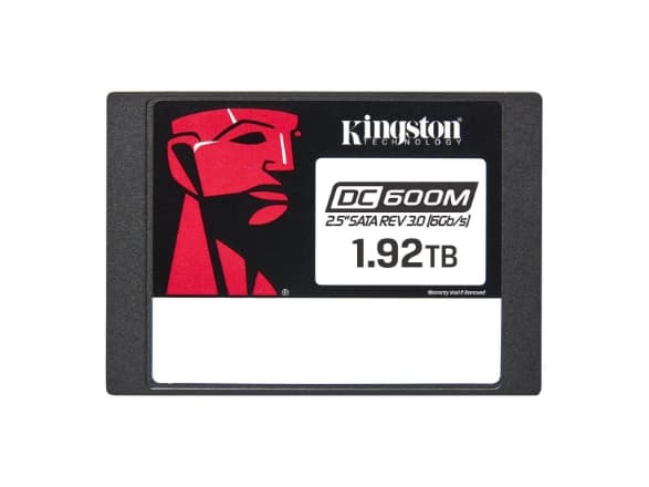 Kingston Technology DC600M, 1,92 TB, 2.5", 560 MB/s, 6 Gbit/s