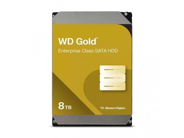 Western Digital Gold WD8005FRYZ, 8 TB, 7200 RPM, 128 MB, 3.5", Serial ATA III