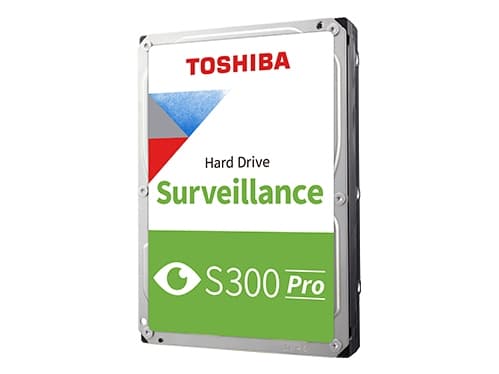 Toshiba S300 Pro MD10ADA600V - Harddisk - Overvåking - 6 TB - intern - 3.5" - SATA 6Gb/s - 7200 rpm - buffer: 512 MB