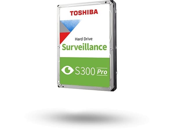 Toshiba S300 Pro MD10ADA600V - Harddisk - Overvåking - 6 TB - intern - 3.5" - SATA 6Gb/s - 7200 rpm - buffer: 512 MB