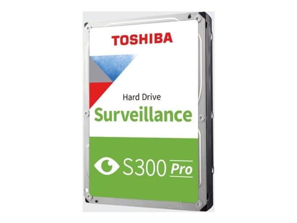 Toshiba S300 Pro MD10ADA600V - Harddisk - Overvåking - 6 TB - intern - 3.5" - SATA 6Gb/s - 7200 rpm - buffer: 512 MB