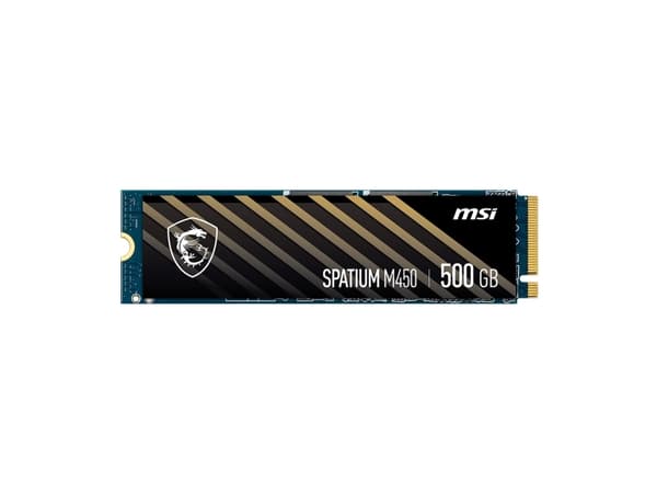 MSI SPATIUM M450 PCIe 4.0 NVMe M.2 500GB V1
