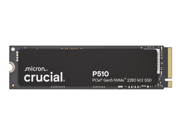 Crucial? P510 1TB PCIe Gen5 NVMe 2280 M.2 SSD-levyasema