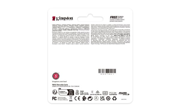 Kingston Technology NV3, 500 GB, M.2, 5000 MB/s