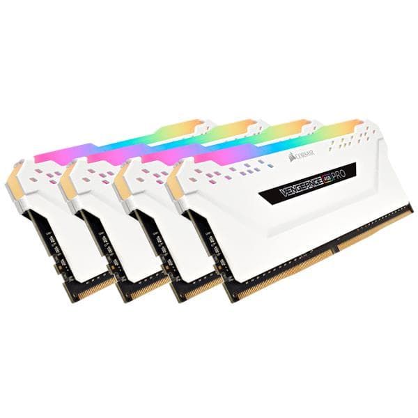 Corsair Vengeance 32GB (4-KIT) DDR4 3200Mhz Vengeance RGB PRO White