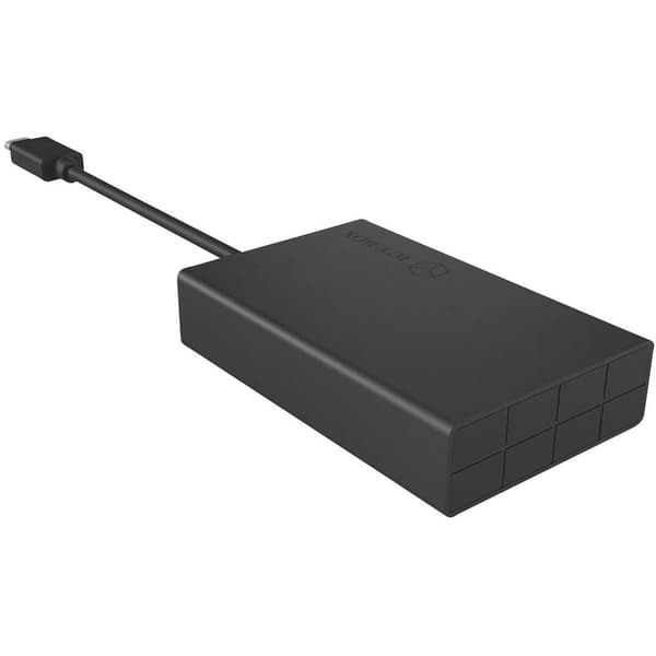 ICY BOX Extern minneskortläsare USB-C® Antracit