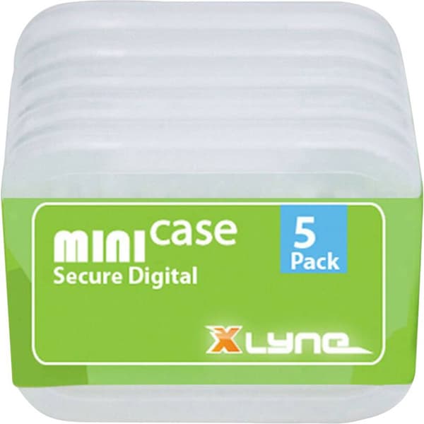 Xlyne 177568 Minneskortsfodral SD-Kort Transparent