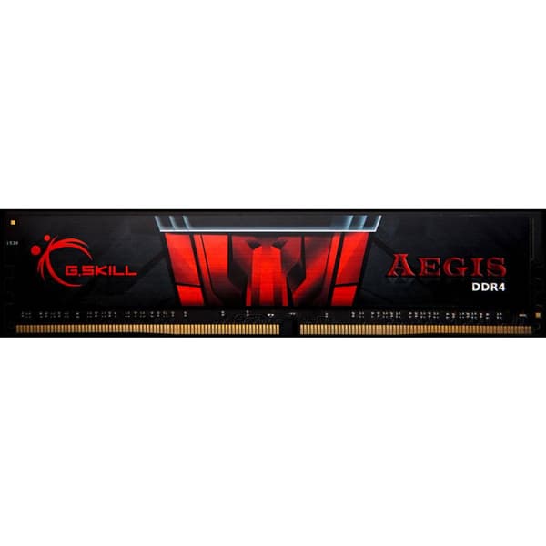 G.Skill Aegis Internminne Desktop Modul DDR4 8 GB 1 x 8 GB Non-ECC 3000 MHz 288-polig DIMM CL16-18-18-38 F4-3000C16S-8G