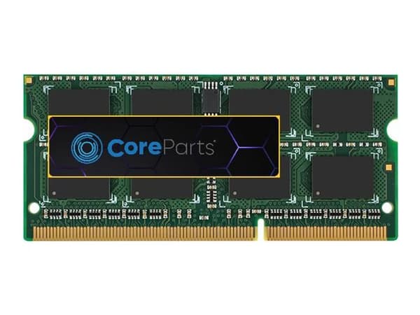 CoreParts - DDR3 - modul - 4 GB - SO DIMM 204-pin - 1600 MHz / PC3-12800 - ikke-bufret - ikke-ECC