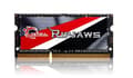 Miniatyrbilde 5 av 5: G.Skill Ripjaws F3-1600C9D-8GRSL - DDR3L - sett - 8 GB: 2 x 4 GB - SO DIMM 204-pin - 1600 MHz / PC3-12800 - CL9 - 1.35 V - ikke-bufret - ikke-ECC