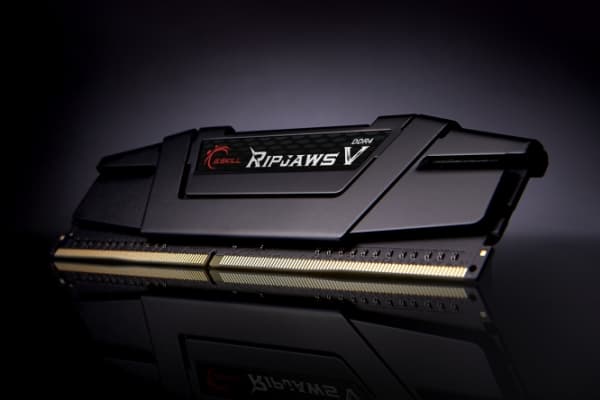G.Skill Ripjaws V - DDR4 - sats - 16 GB: 2 x 8 GB - DIMM 288-pin - 1600 MHz / PC4-25600 - CL16 - 1.35 V - ej buffrad - icke ECC - classic black