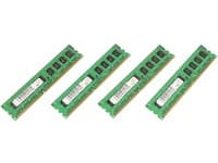 CoreParts - DDR3 - sett - 16 GB: 4 x 4 GB - DIMM 240-pin - 1600 MHz / PC3-12800 - ikke-bufret - ECC - for Dell PowerEdge M620, R620, R720, R720xd, T6