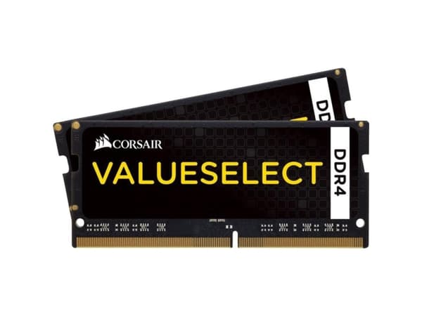 Corsair ValueSelect 16GB DDR4-2133, 16 GB, 2 x 8 GB, DDR4, 2133 MHz, 260-pin SO-DIMM