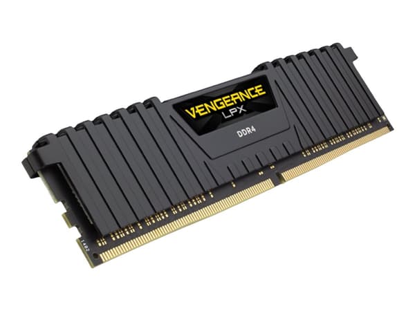 CORSAIR Vengeance LPX - DDR4 - sats - 16 GB: 2 x 8 GB - DIMM 288-pin - 1600 MHz / PC4-25600 - CL16 - 1.35 V - ej buffrad - icke ECC - svart