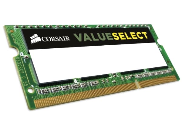CORSAIR Value Select - DDR3L - modul - 8 GB - SO DIMM 204-pin - 1333 MHz / PC3-10600 - CL9 - 1.35 / 1.5 V - ej buffrad - icke ECC