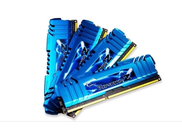 G.Skill Ripjaws Z Series F3-2400C11Q-32GZM - DDR3 - sats - 32 GB: 4 x 8 GB - DIMM 240-pin - 2400 MHz / PC3-19200 - CL11 - 1.65 V - ej buffrad - icke
