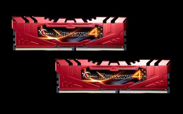 G.Skill Ripjaws 4-minne, DDR4, 16 GB, 2400MHz, CL15 (F4-2400C15D-16GRR)