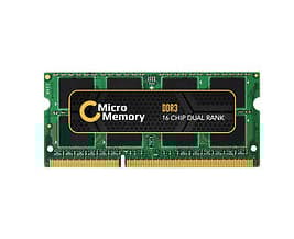 CoreParts - DDR3 - modul - 2 GB - SO DIMM 204-pin - 1066 MHz / PC3-8500 - ej buffrad - icke ECC