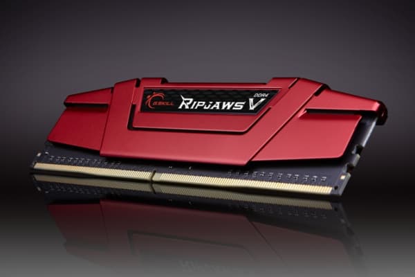 G.Skill Ripjaws V - DDR4 - sett - 16 GB: 2 x 8 GB - DIMM 288-pin - 2133 MHz / PC4-17000 - CL15 - 1.2 V - ikke-bufret - ikke-ECC