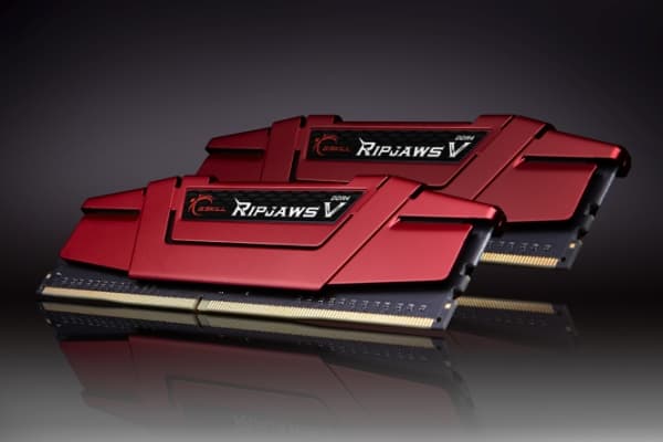 G.Skill Ripjaws V - DDR4 - sett - 16 GB: 2 x 8 GB - DIMM 288-pin - 2133 MHz / PC4-17000 - CL15 - 1.2 V - ikke-bufret - ikke-ECC