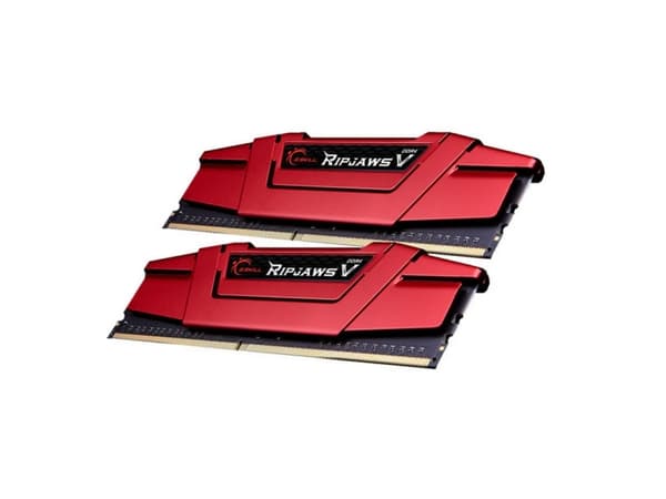 G.Skill Ripjaws V - DDR4 - sett - 16 GB: 2 x 8 GB - DIMM 288-pin - 2133 MHz / PC4-17000 - CL15 - 1.2 V - ikke-bufret - ikke-ECC