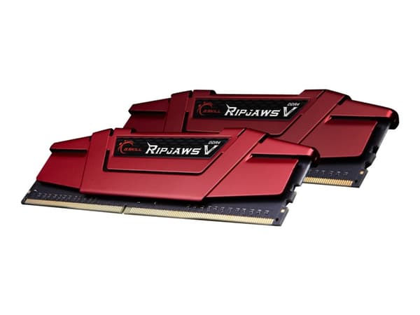 G.Skill Ripjaws V - DDR4 - sett - 16 GB: 2 x 8 GB - DIMM 288-pin - 2133 MHz / PC4-17000 - CL15 - 1.2 V - ikke-bufret - ikke-ECC