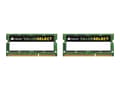 Miniatyrbilde 1 av 5: CORSAIR Value Select - DDR3L - sett - 16 GB: 2 x 8 GB - SO DIMM 204-pin - 1600 MHz / PC3-12800 - CL11 - 1.35 / 1.5 V - ikke-bufret - ikke-ECC