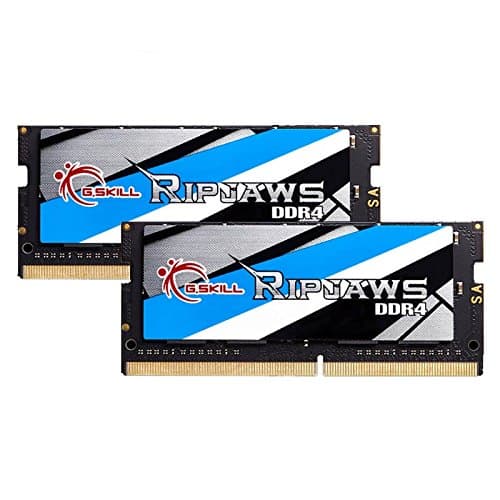 G.Skill Ripjaws - DDR4 - sats - 32 GB: 2 x 16 GB - SO DIMM 260-pin - 2666 MHz / PC4-21300 - CL18 - 1.2 V - ej buffrad - icke ECC