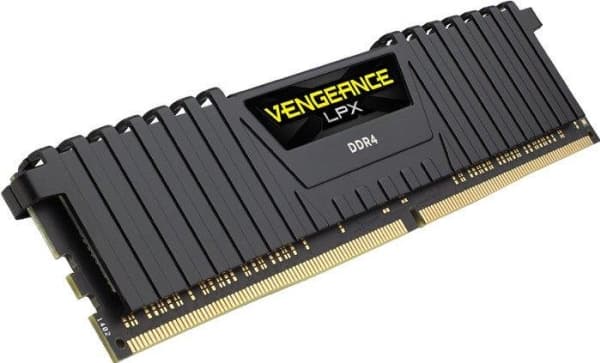 Corsair Vengeance LPX 8GB DDR4-2400, 8 GB, 1 x 8 GB, DDR4, 2400 MHz, 288-pin DIMM, Musta