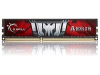 G.Skill AEGIS F3-1600C11S-4GIS - DDR3 - modul - 4 GB - DIMM 240-pin - 1600 MHz / PC3-12800 - CL11 - 1.5 V - ikke-bufret - ikke-ECC