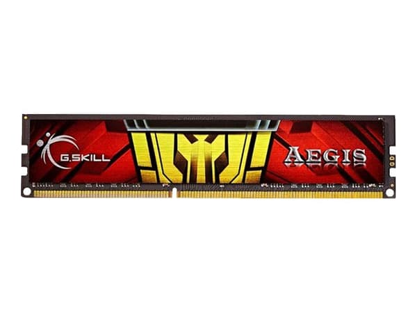 G.Skill AEGIS F3-1333C9S-8GIS - DDR3 - modul - 8 GB - DIMM 240-pin - 1333 MHz / PC3-10600 - CL9 - 1.5 V - ikke-bufret - ikke-ECC