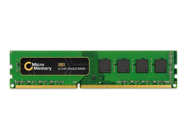 CoreParts - DDR3 - modul - 4 GB - DIMM 240-pin - 1600 MHz / PC3-12800 - ikke-bufret - ikke-ECC - for Fujitsu Celsius M720, W420, W520; ESPRIMO C710,
