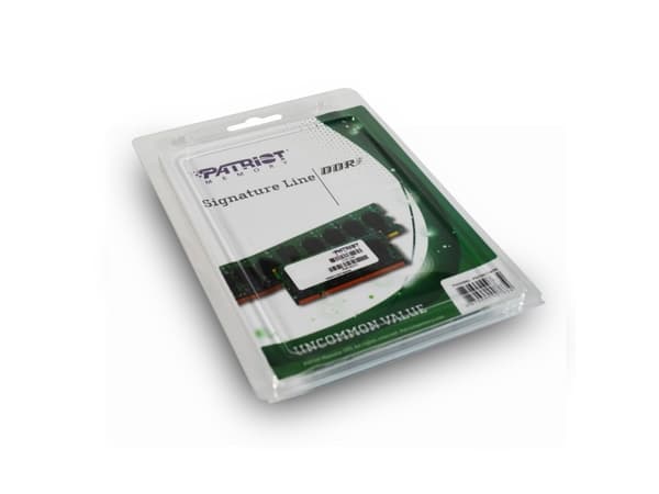 Patriot Signature Line - DDR3 - modul - 4 GB - SO DIMM 204-PIN - 1600 MHz / PC3-12800 - CL11 - 1,5 V - ikke bufferet - ikke-ECC