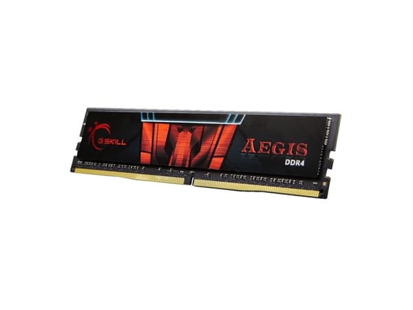 G.Skill AEGIS - DDR4 - modul - 8 GB - DIMM 288-pin - 2400 MHz / PC4-19200 - CL15 - 1.2 V - ikke-bufret - ikke-ECC