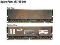 HPE - SDRAM - modul - 256 MB - DIMM 168-pin - 100 MHz / PC100 - registrert - ECC
