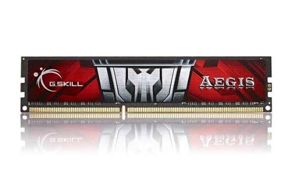 G.Skill AEGIS F3-1600C11D-16GIS - DDR3 - sett - 16 GB: 2 x 8 GB - DIMM 240-pin - 1600 MHz / PC3-12800 - CL11 - 1.5 V - ikke-bufret - ikke-ECC