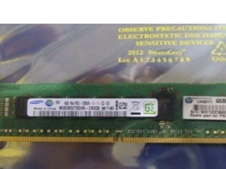 HPE - DDR3 - modul - 4 GB - DIMM 240-pin - 1600 MHz / PC3-12800 - CL11 - 1.5 V - registrert - ECC
