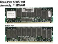 HPE - SDRAM - modul - 512 MB - DIMM 168-pin - 100 MHz / PC100 - CL3 - registrerad - ECC