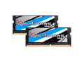 Miniatyrbild 5 av 5: G.Skill Ripjaws - DDR4 - sats - 32 GB: 2 x 16 GB - SO DIMM 260-pin - 2400 MHz / PC4-19200 - CL16 - 1.2 V - ej buffrad - icke ECC